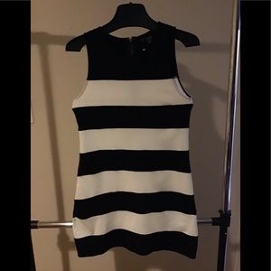 Blue & White striped dress